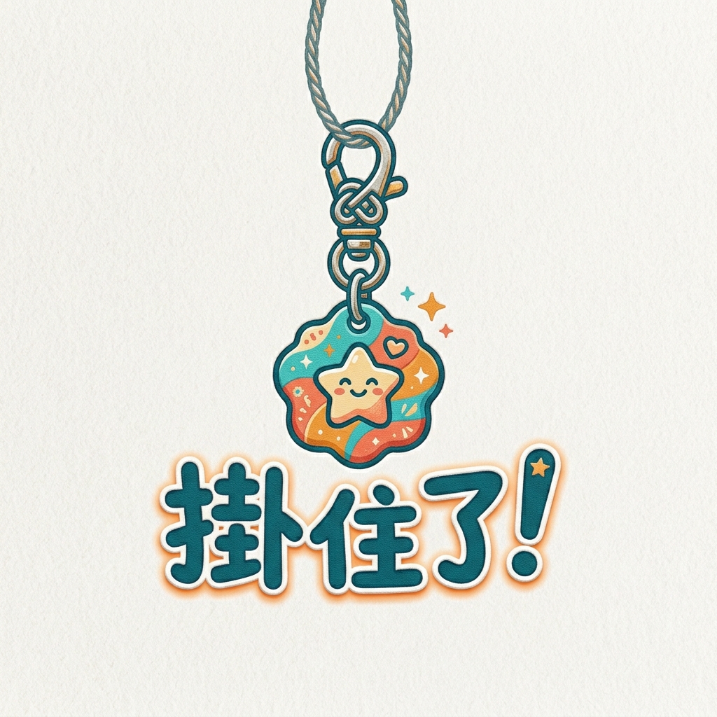 掛住了 Logo